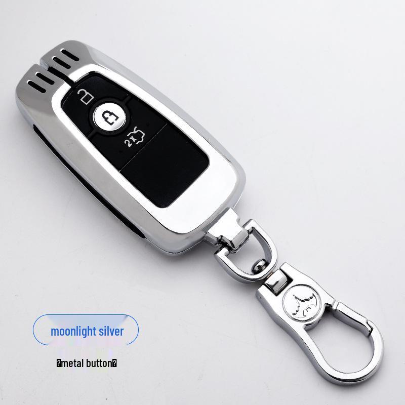 

Ford Explorer, Edge, Mustang, F150 Raptor 2018-2019 Key Shell & Cover Keychain