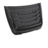 Carbon Fiber Look Plastic Car Hood Vent Scoop Cover Air Intake Grille Inlet Trim