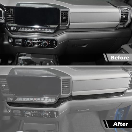 2X Co-pilot Dashboard Cover Trim for Chevy Silverado + Interior Accessories