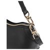 Michael Kors MK Jet Set Zip Closure Leather Shoulder Bag Medium Women shoulder bag Black 32S6GJ6W8L-BLACK
