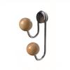 Punch-free Coat Hanger Wall Mounted Door Magnet Hanger Creative Magnetic Wall Hooks  Bathroom