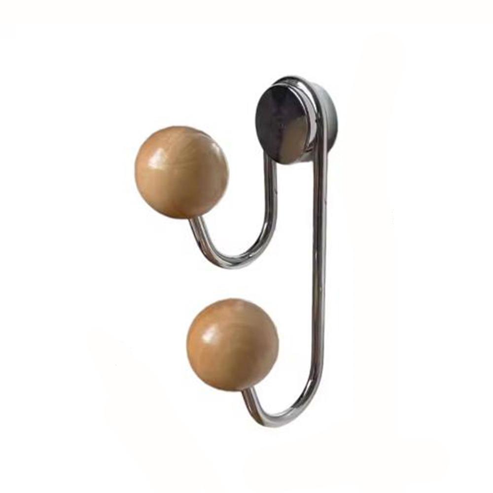 Punch-free Coat Hanger Wall Mounted Door Magnet Hanger Creative Magnetic Wall Hooks  Bathroom