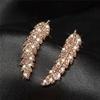 Korean Earrings S925 Silver Color Heart Bling Zircon Stone Stud Earrings for Women Fashion Jewelry 2024 Trend