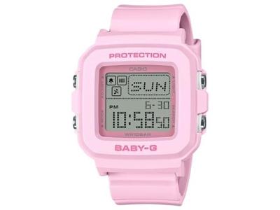 BABY-G BGD-10-4JF Pink Quartz Stopwatch Digital Women Watch Resin Band NEW