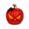 Lanterna a Zucca in Resina per Halloween Decorazione Esterna per Cortile con Luce LED per Celebrazioni Festive