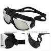 Adult Large Frame Waterproof Antifog Swimming Goggles Electroplate Plain Glass Diving Supply