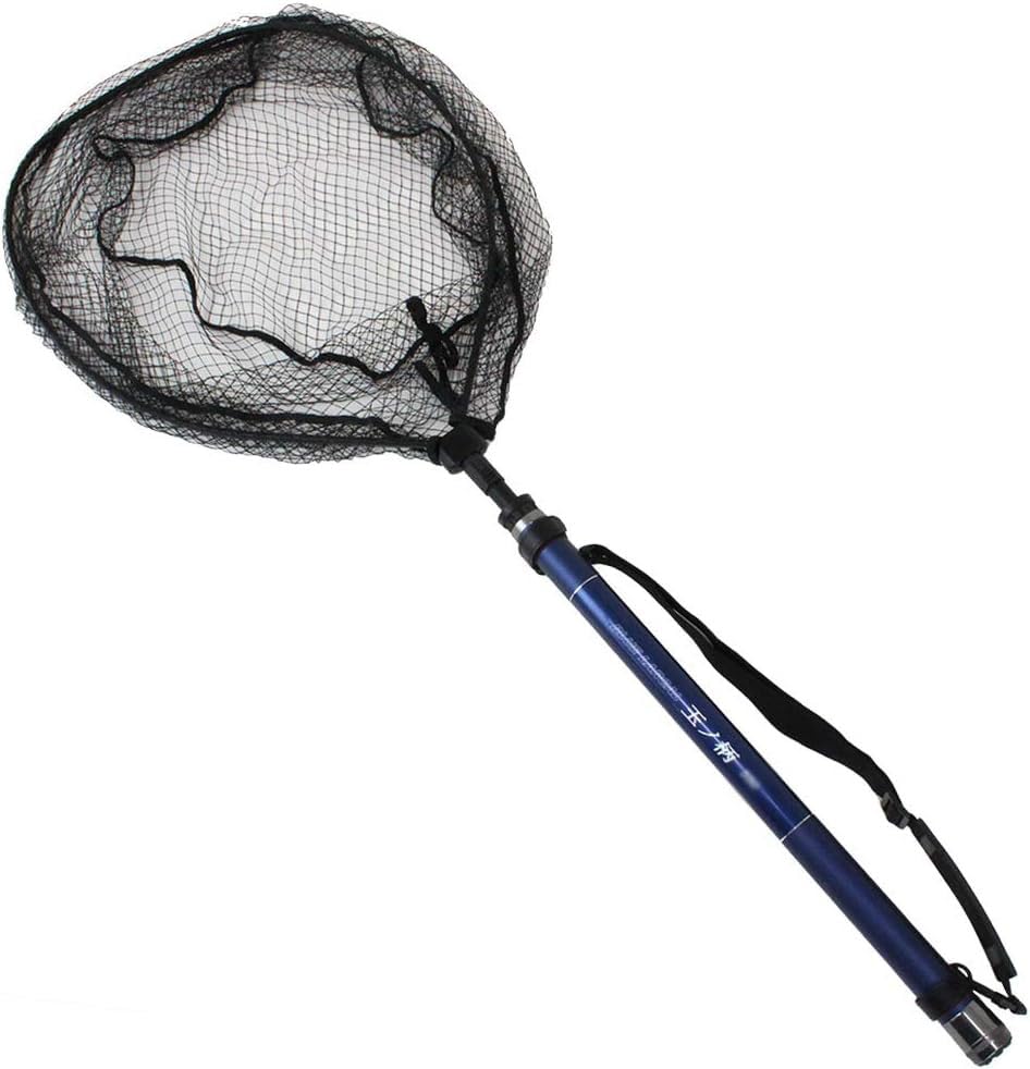 Fishing Tackle Joint Integrated Landing Net L Landing Pole 6m Set + (BLUE LARCAL600) 2-piece (sip-netset48-600)