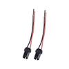 2Pcs T10 W5W 194 168 Bulb Socket Base Holder Dome Side Marker Turn Signal Light Lamp Harness Wire Wiring Plug Connector Adapter