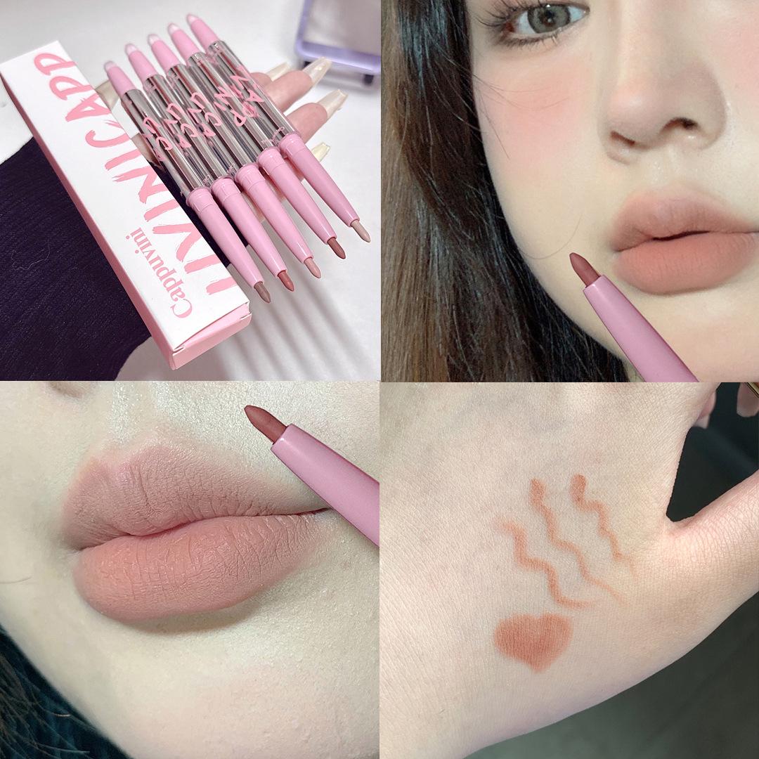 

Cappuvini Soft Matte Lip Liner: Original Long-Lasting, Plumping Effect, Low-Saturation Finish Default