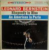 LP Record GEORGE GERSHWIN  LEONARD BERNSTEIN  Rhapsody In Blue  An American In P MS6091 Columbia Master 1965 US Classical Used