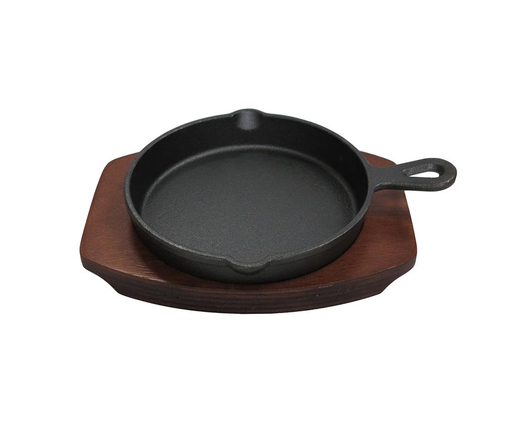 Hot Selling Pre-seasoned Cast Iron Skillet Pancake Cookware Tableware Cast Iron Frying Pan Set