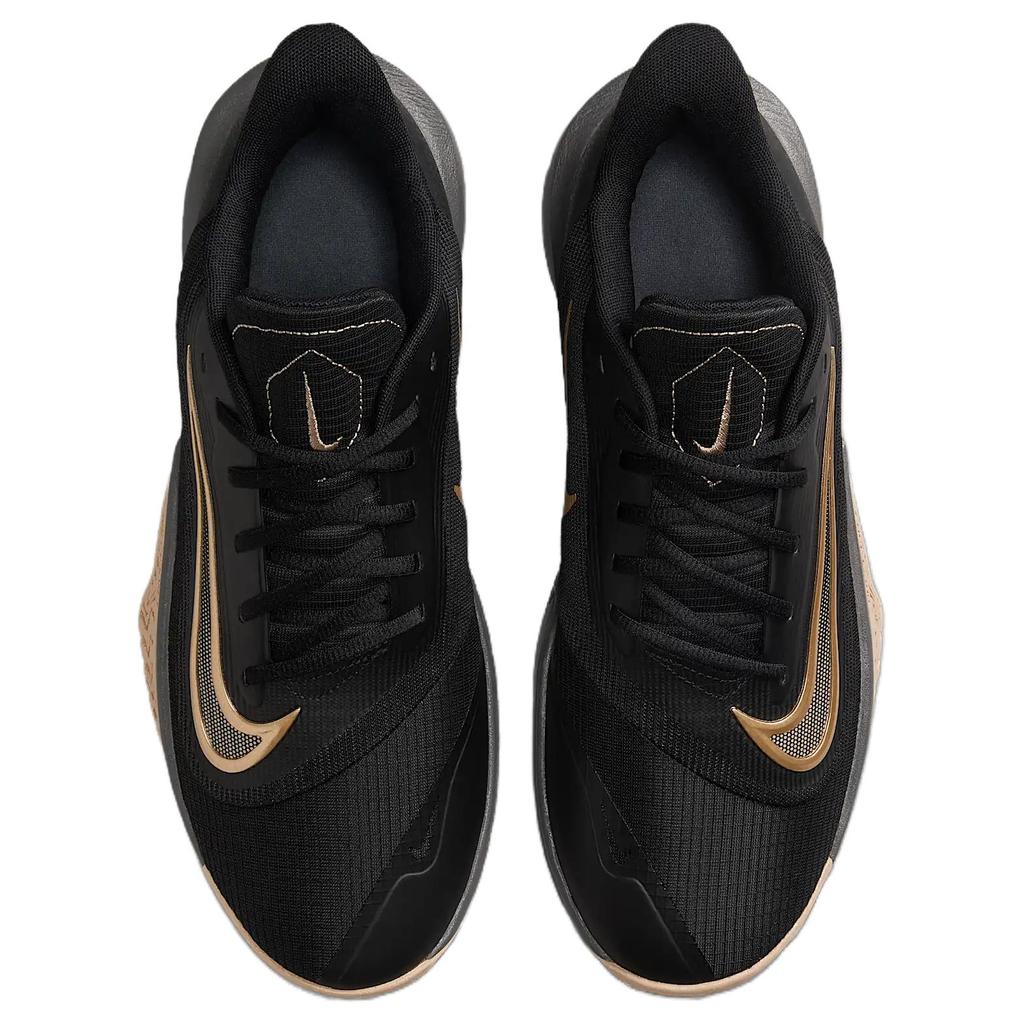 Nike Precision 7 Men Black Parachute Beige Iron Grey Metallic Gold FN4322-006
