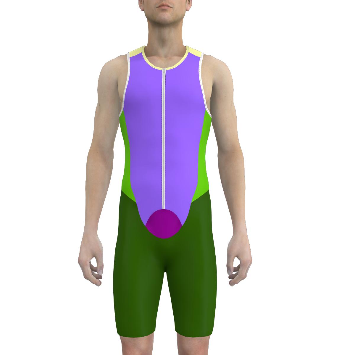 HIRBGOD Custom One Pieces Without Sleeve