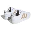 adidas Neo GRAND COURT Fashion Slip Resistant Low Top Skateboard Shoes Men's White Brown HR0231