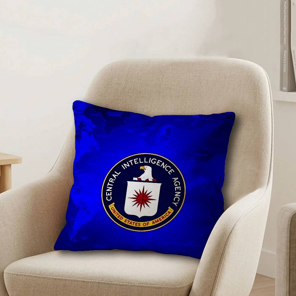 CIAs logo Personalized Pillow Cover Kids Bedroom Wild Party Decor Pillowcase kid Birthday shower Gift