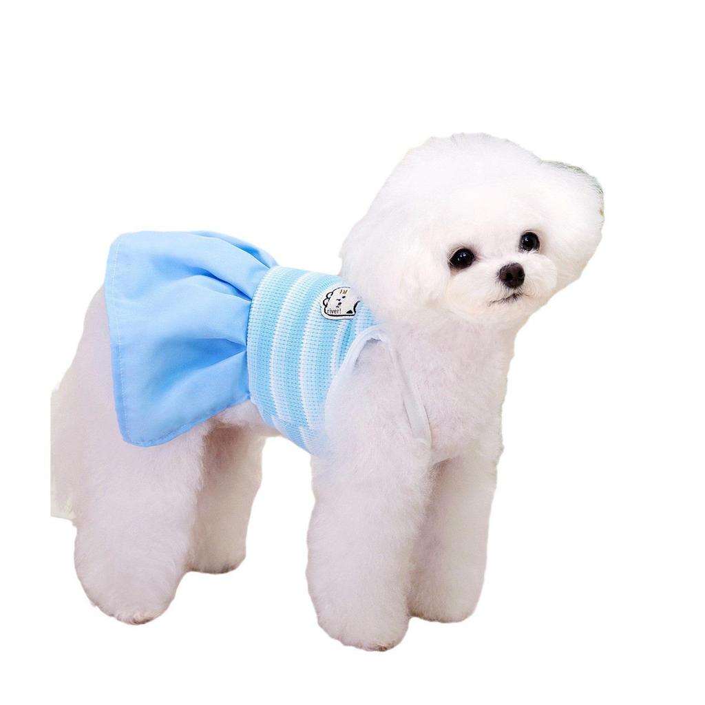 Rochie pentru animale de companie de primăvară/vară: Rochie de prințesă Bichon, Teddy, Cat & Dog pentru câini de talie mică