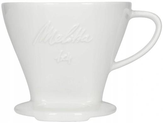 Melitta 1x4 Coffee Dripper Porcelain White