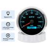110mm GPS Speedometer 160MPH 0~8000rpm Tachometer Meter 7 Color 52mm Fuel Level Water Temp Oil Press Volt Sensor Kit 6 Gauge Set