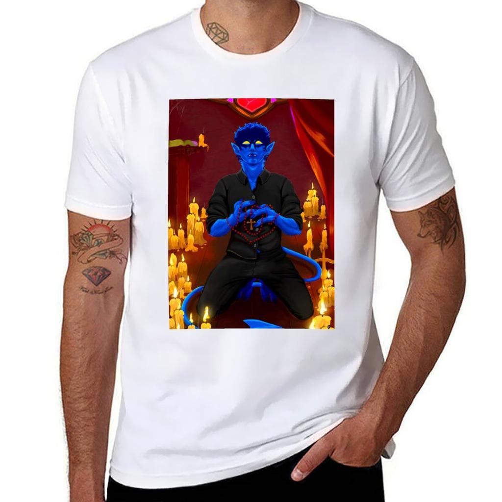 Kurt Wagner Praying Tshirt Plus Size Summer Short Sleeve Tshirt