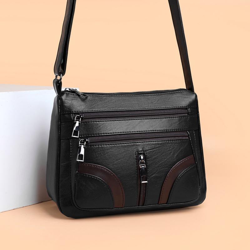 Women's Bag Messenger Bag In the New Women's Large-capacity Shoulder Bag Multi-layer Versatile Fashion Mother Bag