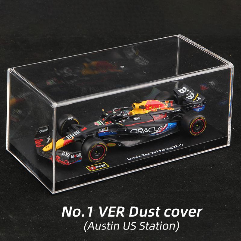 Bburago 1:43 Verstappen F1 Model Samochodu ze Stopu Red Bull Racing Rb16B Rb19 Rb20 Rb21 Statyczna Zabawka Diecast