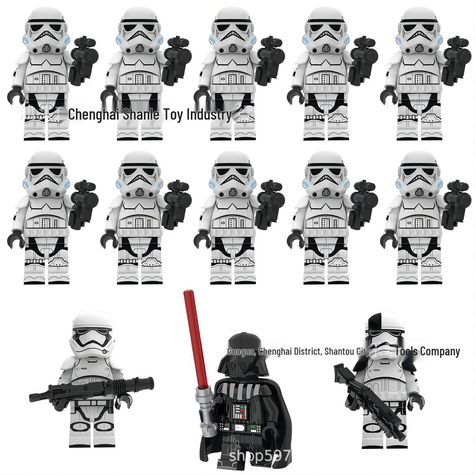Compatible LEGO Star Wars Darth Vader Legion Minifigures Toy Set
