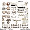 Gold Socks Charm Brooch: Shiny Jewelry Pin and Safety Pin for Sock Accessories