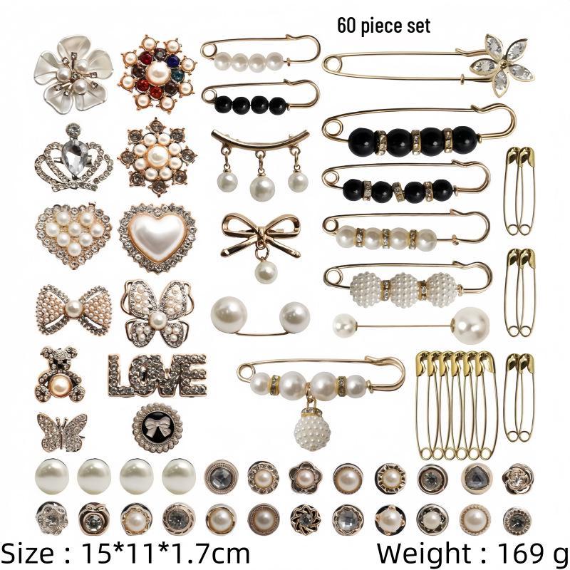 Gold Socks Charm Brooch: Shiny Jewelry Pin and Safety Pin for Sock Accessories