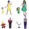 Fantasia Vestido Cosplay Divertida Mente 2 Equipe 2 Personagem de Anime Role Play