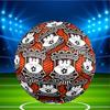 Custom Name Personalized Go Ahead Eagles Print Size 5 Soccer Ball Training & Match Football, for Team, Kicking, Gift for Football