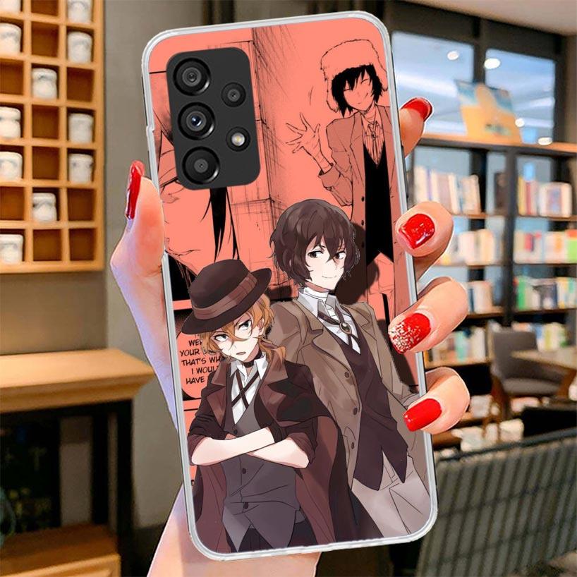 Bungo Stray Dogs Manga Phone Case For Samsung Galaxy A17 A37 A57 A16 A26 A36 A56 A15 A25 A35 A55 A14 A24 A34 A54 A13 A23 A33 A53