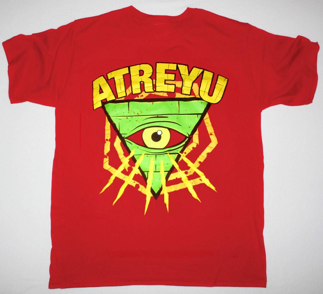 2000’s Atreyu Band Short Sleeve Cotton Red All Size Shirt AR90 S