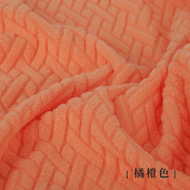 85x50cm Solid Color Elastic Knitted Fleece Fabric For Sofa Covers, Throw Pillows, Handmade DIY Chair Cover Fabric TJ20510