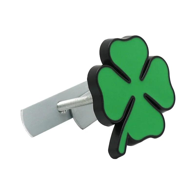 För Romeo Giulia 159 147 156 4C Stelvio Giulietta Mito Legering Bilstyling Grill Fyrklöver Emblemprydnad