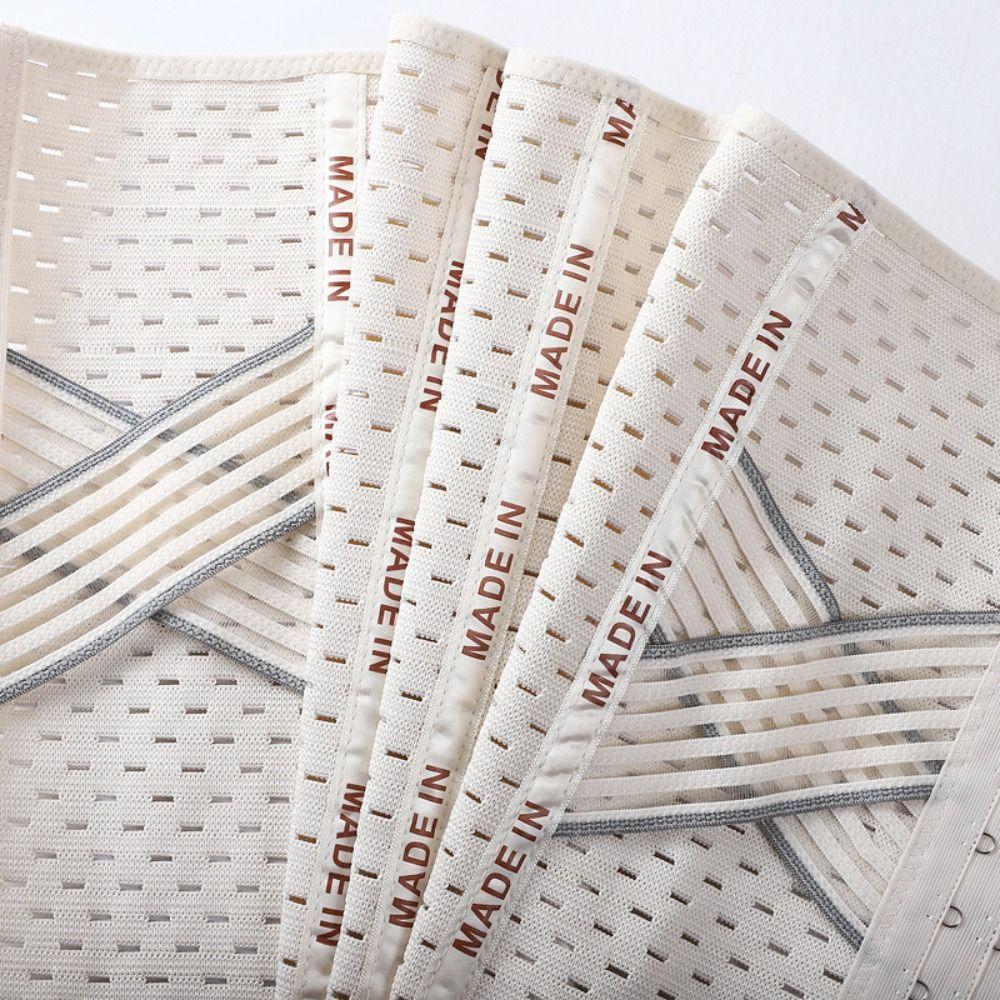 Corset Waist Trainer Belt Postpartum Training Sweat Belt Adjustable Girdle Body Shaper Lady