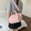 Torebka na ramię Damska torebka crossbody ze ściągaczem Jednokolorowa torba tote