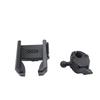 Support de téléphone pour vélo antichoc rotatif à 360 degrés avec poignée à libération rapide Pince pour téléphone portable pour moto Chariot
