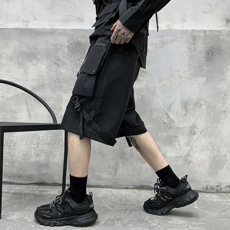 Men's Trendy Summer Cargo Shorts - Loose Fit Straight-Leg DK24 P85