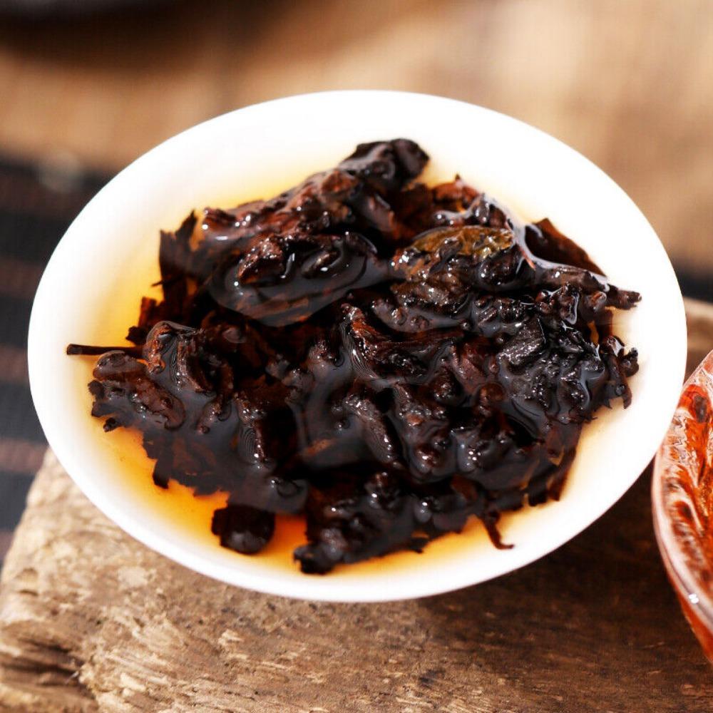 Yunnan Pu'er Tea Menghai Big Tree Tea Ripe Tea 357g