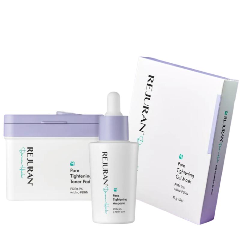 Rejuran Derma Healer Porenverfeinerndes Set(Tonerpads (60) + Ampulle 30ml)