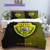 Al Wasl Football Club  Pattern Bedding Quilt Set  Home Decoration  Gift (1 * duvet cover + 2 * pillowcase  without core)