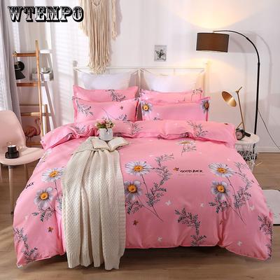 Comfort Polyester 3Pcs Duvet Cover Set Bedspread Fitted Sheet Twin Bedding Set