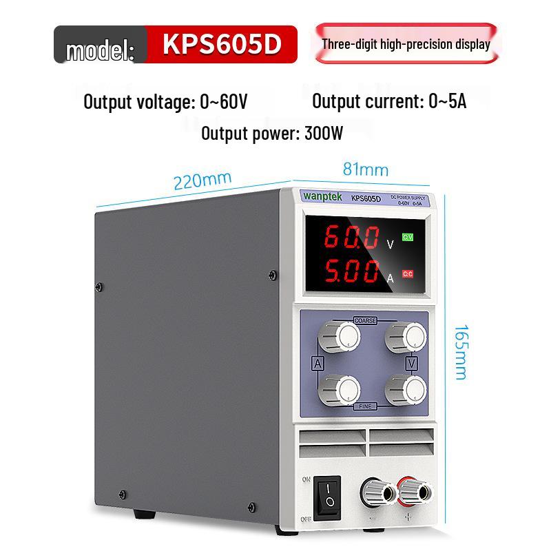 WANPTEK DPS605U Adjustable DC Power Supply for Laptop & Mobile Repair