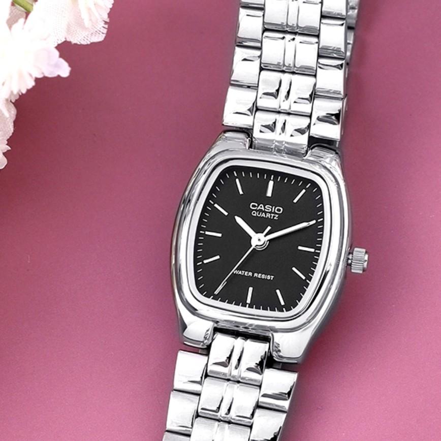 Casio Mineral Glass Square Round Classic Formal Womens Watch 5 Colors