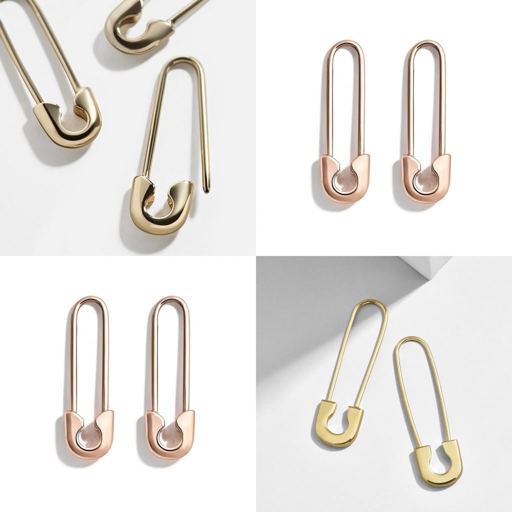 Fashion Commute Style Alloy Earrings In Gold Rose Gold And Silver