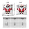 6 7 Christmas Six Seven Meme Pillowcase Printed Fabric Cushion Cover Decorations Pillow Case Cover Seat Square 40*40cm