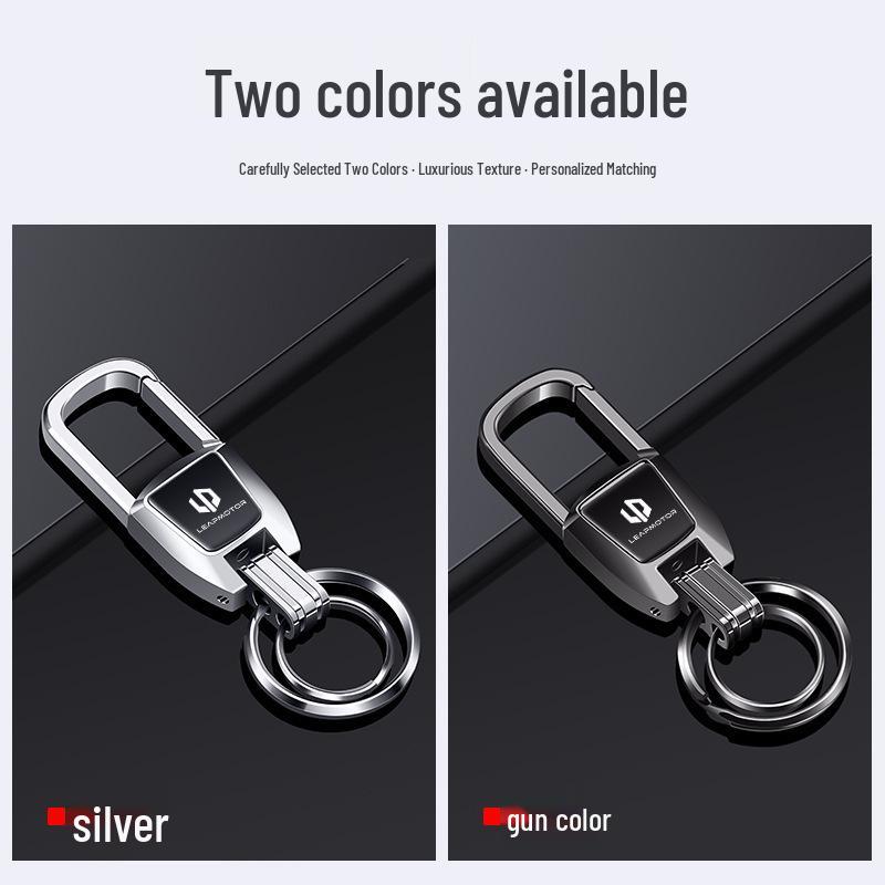 Pendentif Porte-clés en Alliage de Zinc pour Clés de Voiture Leapmotor (C11, T03, B10, C10, C16, C01)