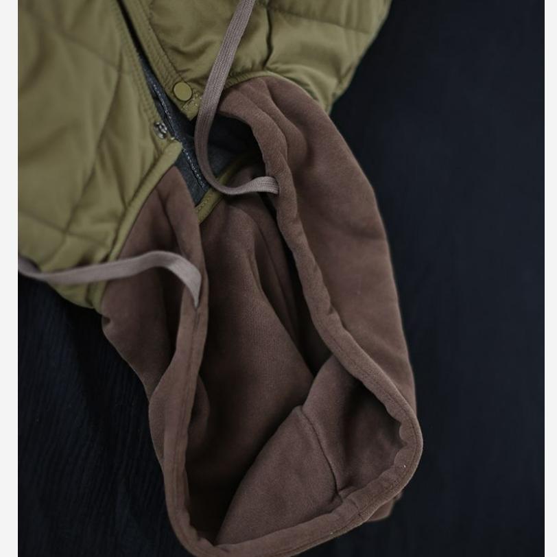 Diamond-shaped Padded Jacket Loose Large Size Casual Quilted Mid-length Padded Jacket Ladies