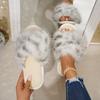 Pantofole in Cotone Taglie Forti per Donna, Scarpe in Cotone Spesse e Leggere Antiscivolo, Pantofole Calde da Camera da Letto