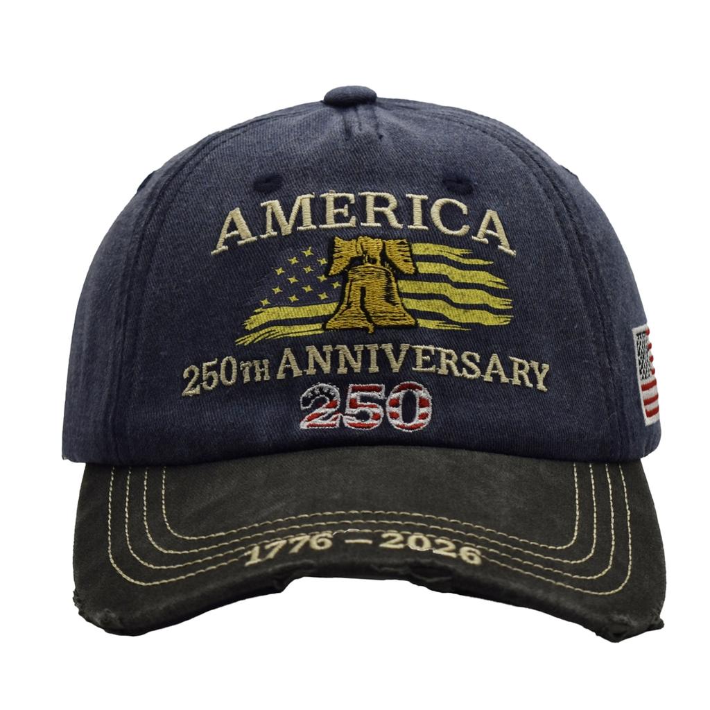 America's 250th Anniversary Embroidered Hat | Stylish & Versatile